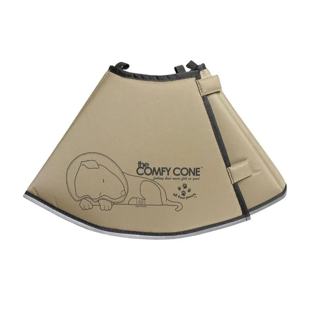 NEW Comfy Cone Pet Cone Dogs, Cats Soft After Surgery Large